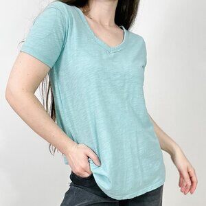 *My Style Turquoise V Neck T Shirt